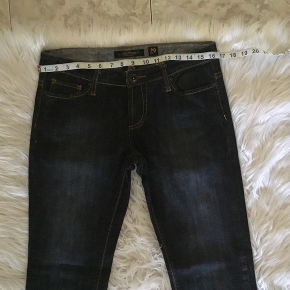 HOST PICK- ED HARDY AUDIGIER Y2K EMBROIDERED JEANS/ SIZE 29/NEW CONDITION - Picture 7 of 10